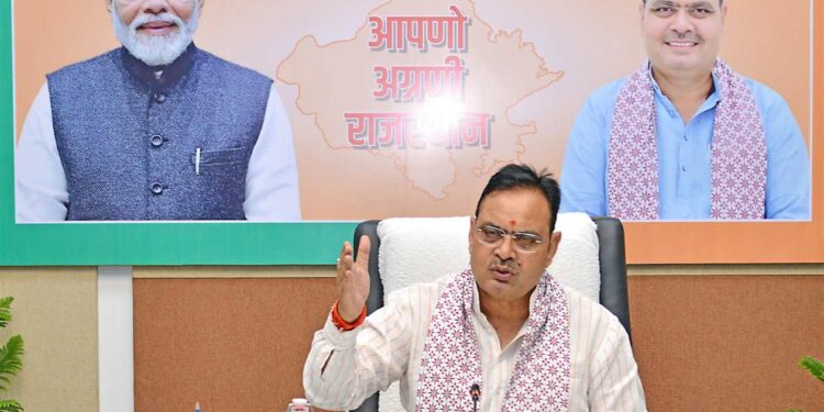 CM Bhajanlal Sharma