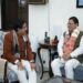 Union Education Minister congratulates CM Dhami.
