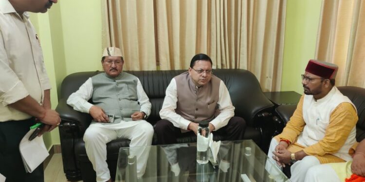 THDC Tunnel: CM Dhami holds review meeting with officials.