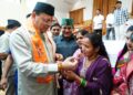 Women tied defense thread to CM Dhami