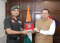 NCC Director General meets CM Dhami.