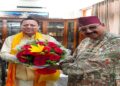 Satpal Maharaj met CM Dhami.