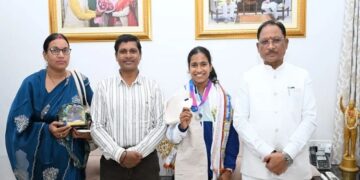 CM Vishnu Dev Sai congratulated Gyaneshwari on her achievement.