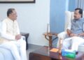CM Vishnudev Sai met Nitin Nabin.