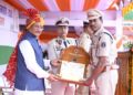 CM Vishnudev Sai honored officers and employees of police and city army.