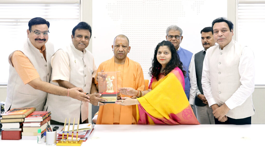 An IMA delegation met CM Yogi.