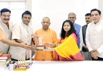 An IMA delegation met CM Yogi.