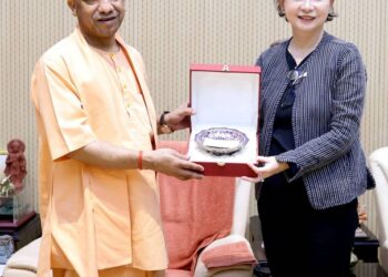 Thailand's Ambassador met CM Yogi.