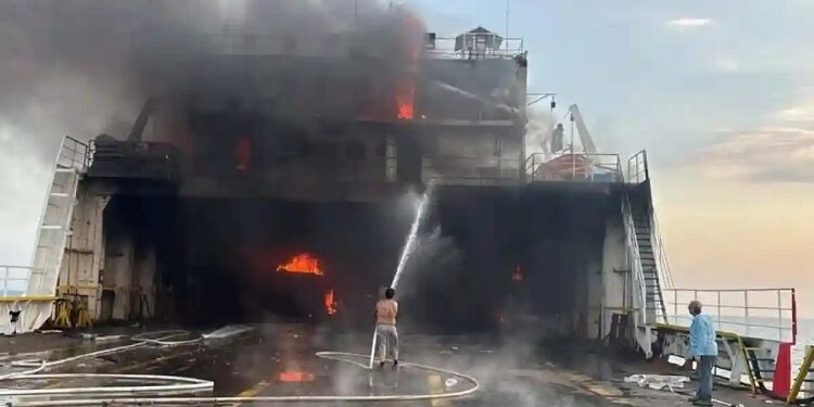 Attack on cargo ship in Oman