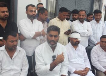 Alleged brutality against BKU leaders Digvijay Bhati and Mohit Jatav