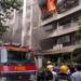 Massive fire in a multi-storey building in Howrah