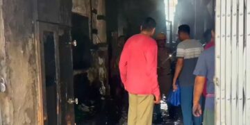 Fire at Tarapith hotel