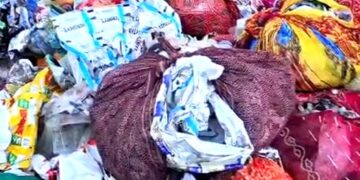 Kanwariyas left behind 7,000 metric tonnes of garbage in Haridwar.