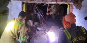 House Roof Collapsed