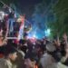 Clash between Kanwariyas and police over DJ