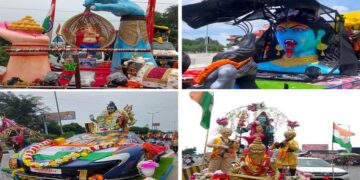 Gen-Z's creativity filled Kanwar with the colors of history and society with faith.