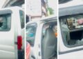 School van pelted with stones during Kanwar Yatra.