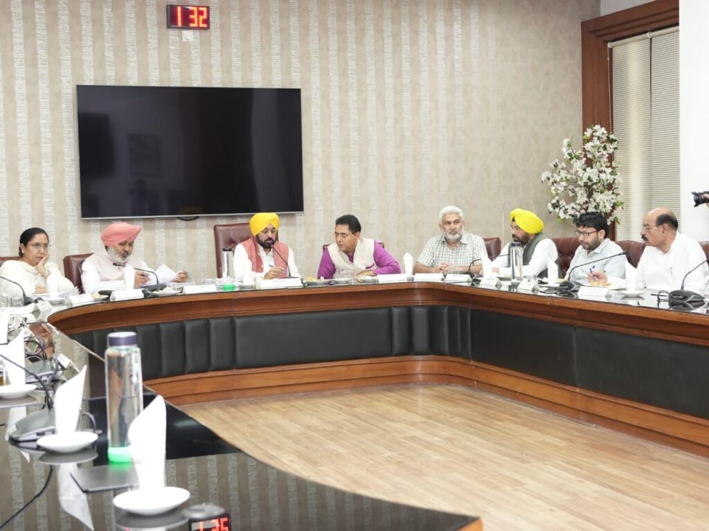 Mann Cabinet Meeting