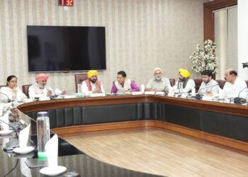 Mann Cabinet Meeting