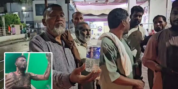 Petrol was poured on people preparing for Eid-e-Milad-un-Nabi, and they were set on fire.