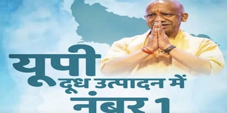 Uttar Pradesh tops with milk production of 38.8 million metric tons