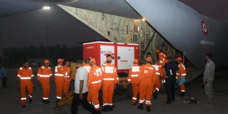 India steps in to help amidst the devastation in Nepal.