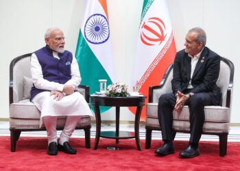 PM Modi met Iranian President Pezeshkian.
