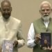The PM launched former President Kovind's autobiography.