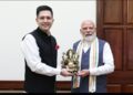 Raghav Chadha's meeting with PM Modi