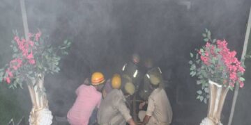 Fire breaks out at a sealed restaurant in Indiranagar.