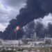Massive fire at Russian gas-chemical plant