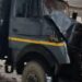 Three vehicles in an SSB convoy collided; three jawans injured.