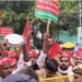 SP's protest over workers' issues