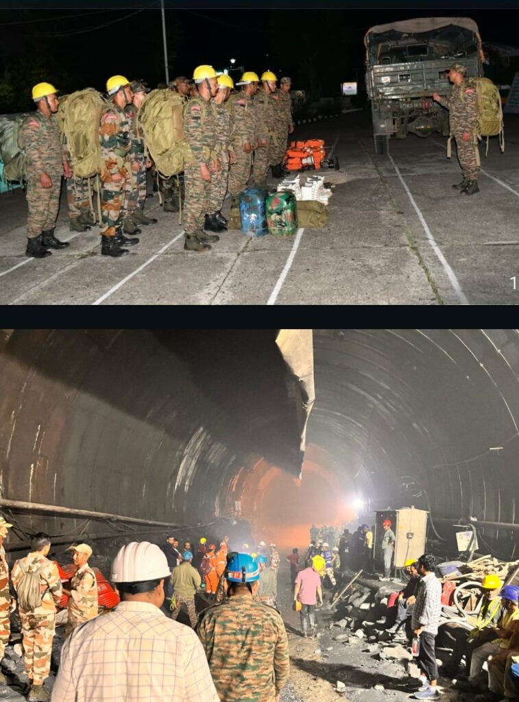 THDC Tunnel Accident: Army takes charge of rescue operation.