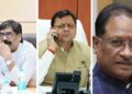 THDC Tunnel: Dhami briefed the CMs of Jharkhand and Chhattisgarh on the rescue operation.