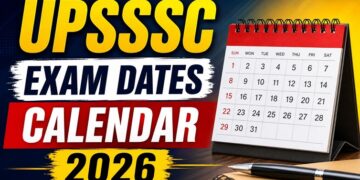 UPSSSC Exam Calender