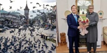 US Ambassador Sergio Gor arrives in Kashmir