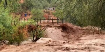 Flash floods wreak havoc in the Grand Canyon.