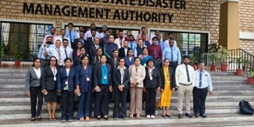 40 civil service officers from Sri Lanka visited USDMA.