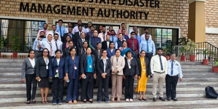 40 civil service officers from Sri Lanka visited USDMA.