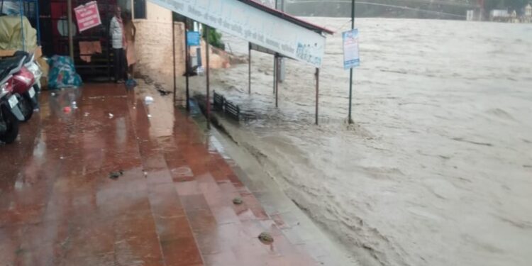 The furious form of rivers in Uttarakhand