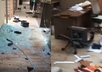 Abhishek Banerjee accuses BJP of vandalism at TMC office.