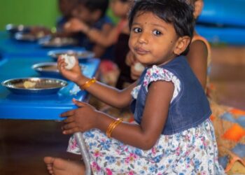 Nutritious food available at Anganwadi centers