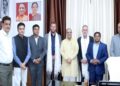 German delegation met MSME Minister Bhupendra Chaudhary.