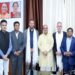 German delegation met MSME Minister Bhupendra Chaudhary.
