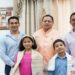 CM Dhami commends young mountaineers Riyansh and Prisha.