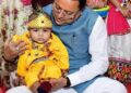CM Dhami extends Janmashtami greetings.