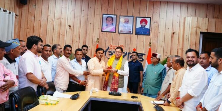 Banchaura protest ends after CM Dhami's assurance