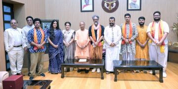 Team of film 'Hanuman Ansh' met CM Yogi