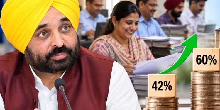 18% hike in DA announced in Punjab.